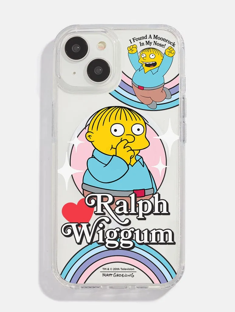 The Simpsons Ralph MagSafe iPhone Case Luxury Texture Design Compact Structure