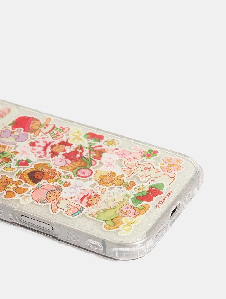 Polished Detail Edge Strawberry Shortcake x Skinnydip Coquette Sticker Case