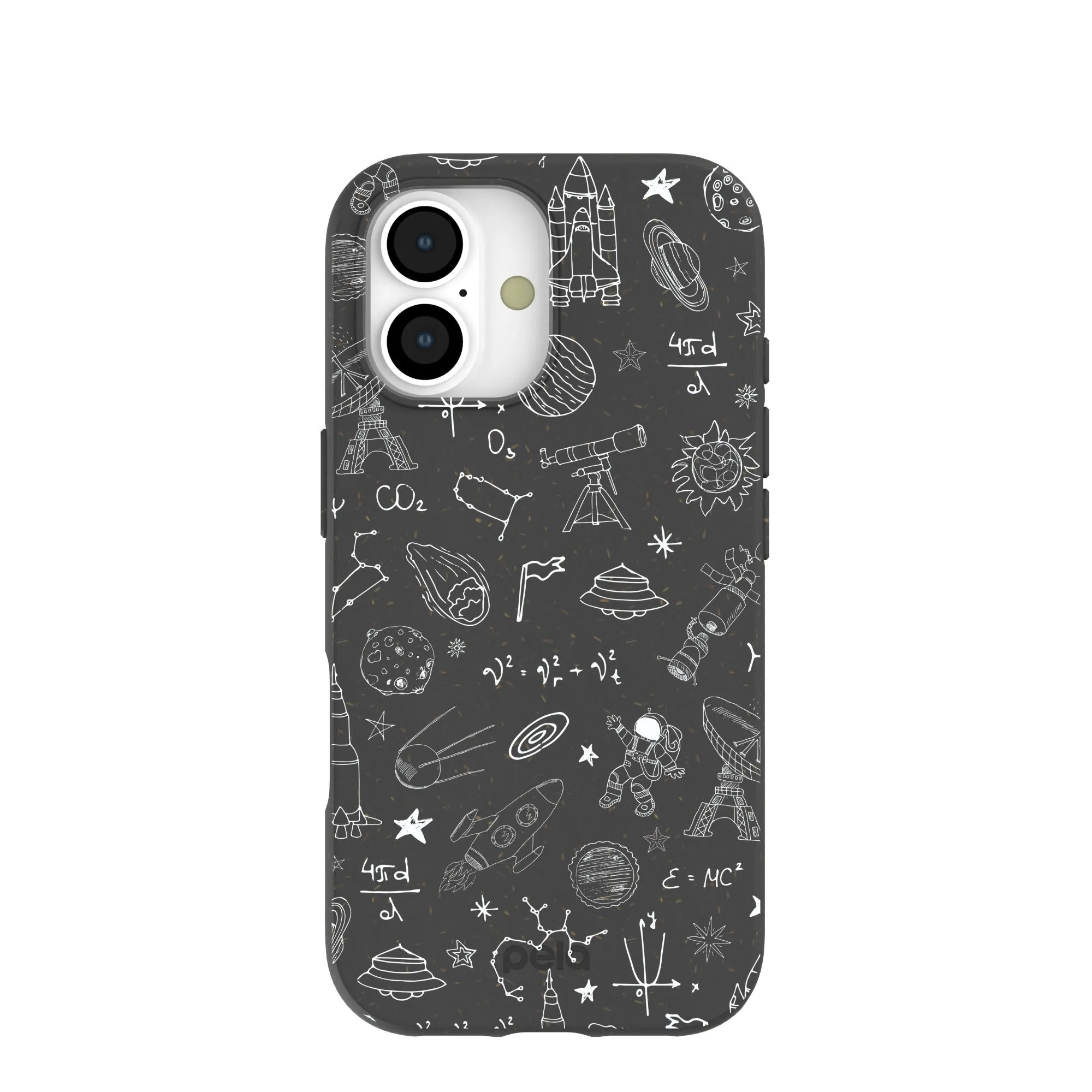 Light Form Black Astronomy iPhone 17 Case