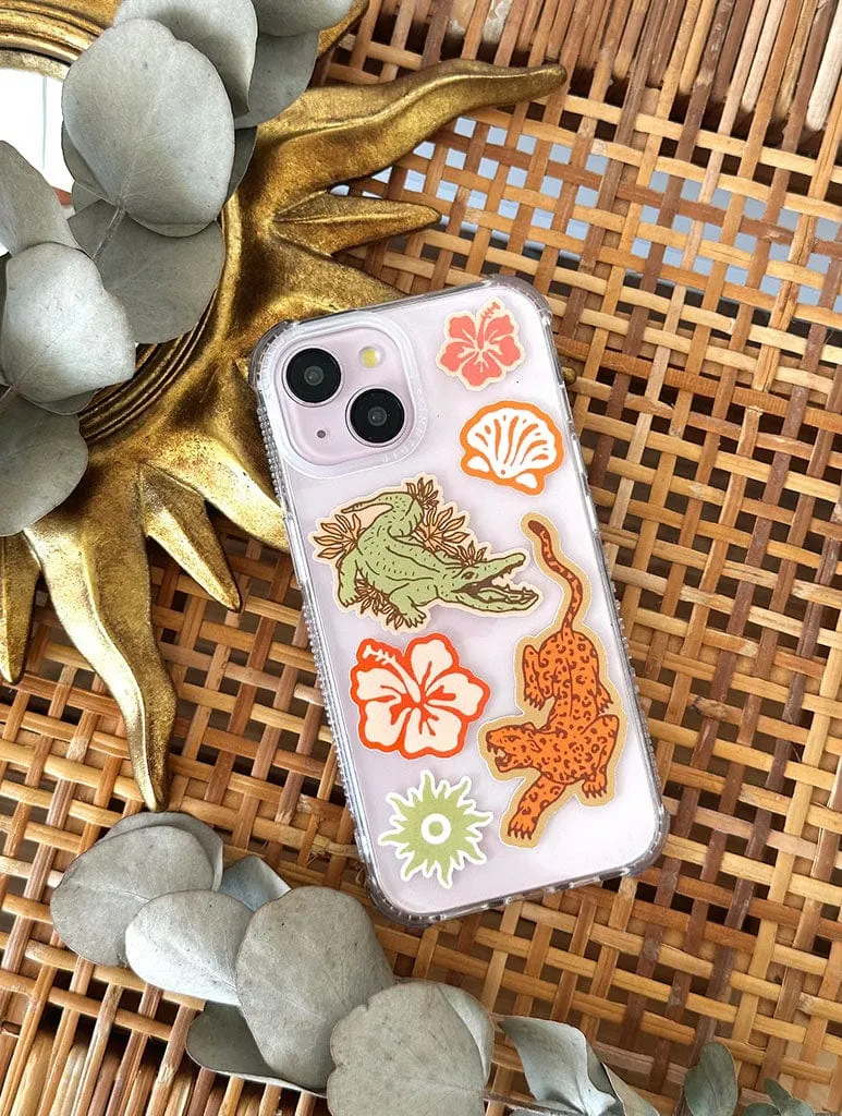 Cai & Jo x Skinnydip Sticker Shock iPhone Case Gloss Texture Lightweight Feel