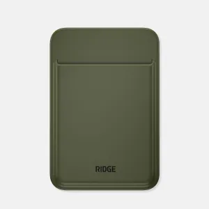 Functional Everyday Wallet MagSafe Cardholder - Matte Olive