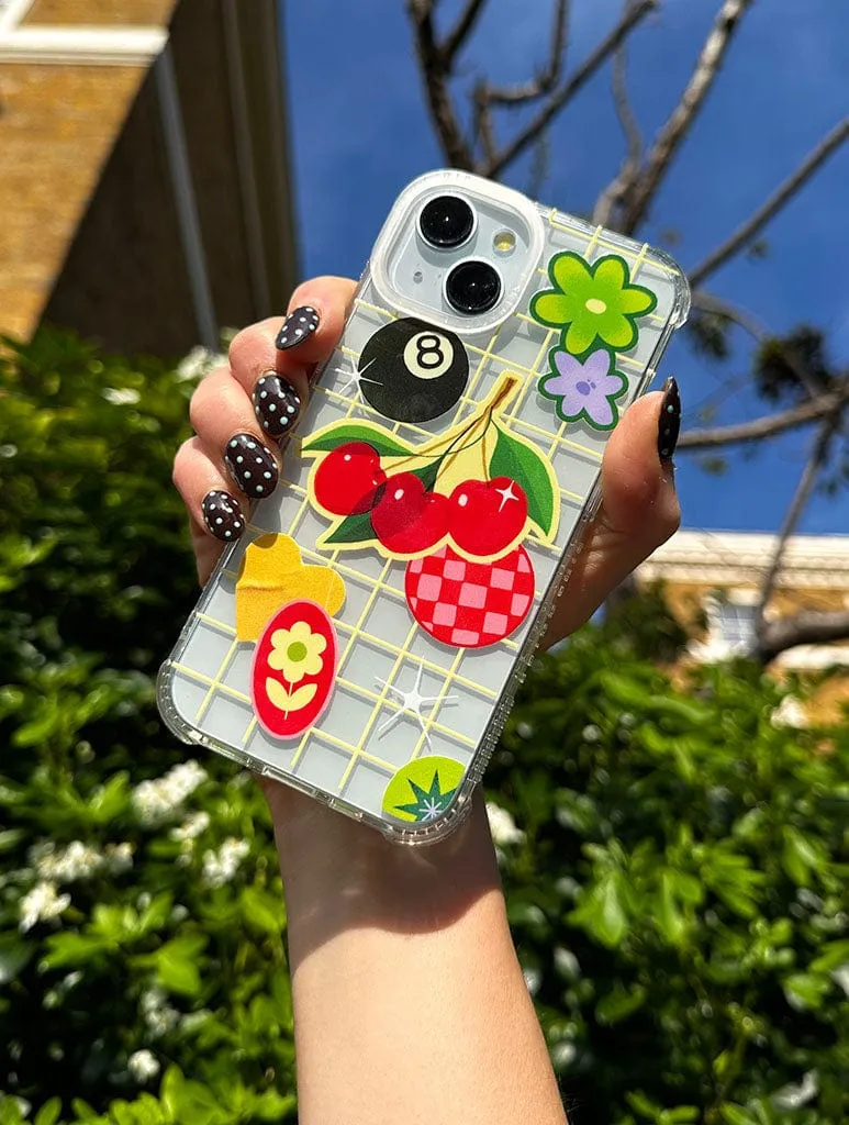 Elegant Appearance Premium Finish Maia Faddoul x Skinnydip Sticker Shock iPhone Case