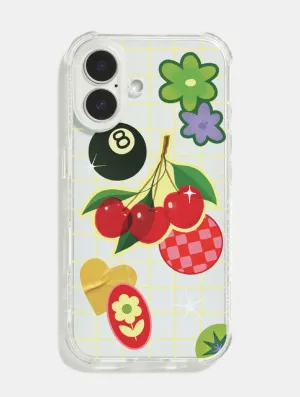 Premium Touch Soft Finish Maia Faddoul x Skinnydip Sticker Shock iPhone Case