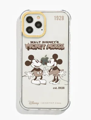 Sleek Edge Stylish Detail Layer Disney Vintage Mickey Shock iPhone Case