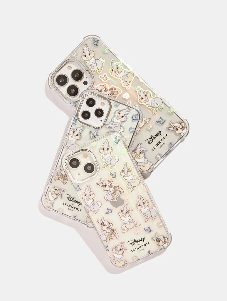 Disney Cute Thumper Shock iPhone Case Transparent Look