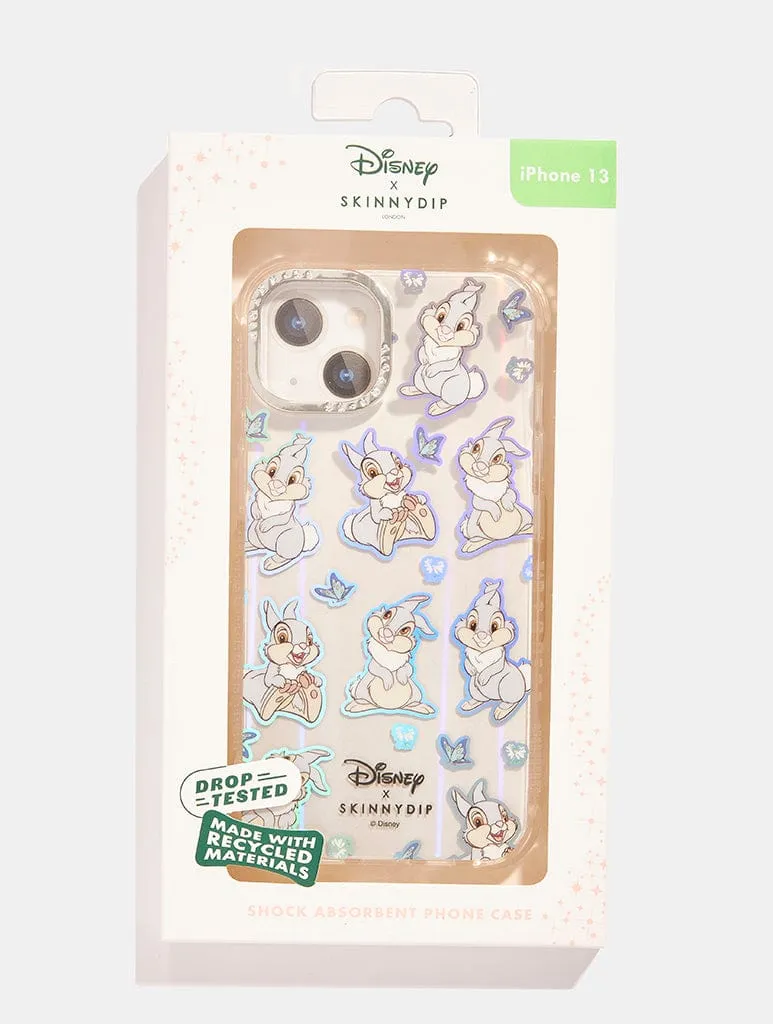 Scratch Guard Work Essentials Disney Cute Thumper Shock iPhone Case
