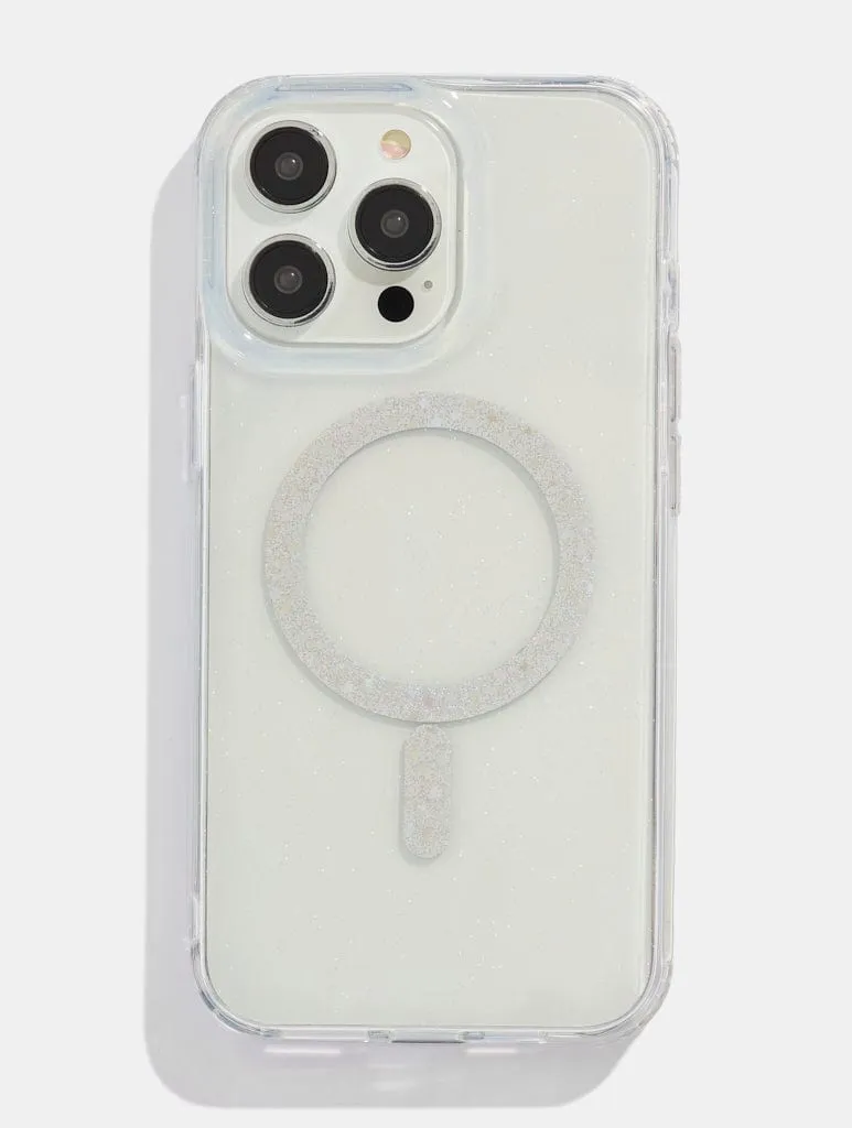 Glitter Magsafe Case Wireless Charging Compatible