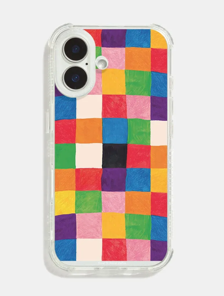 Elmer Patchwork Shock iPhone Case Work Essentials