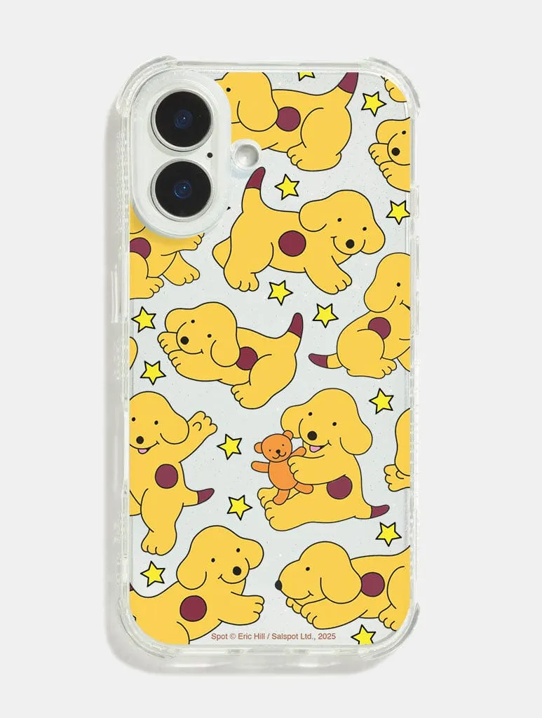Minimal Comfort Matte Design Texture Spot The Dog x Skinnydip Repeat Shock iPhone Case
