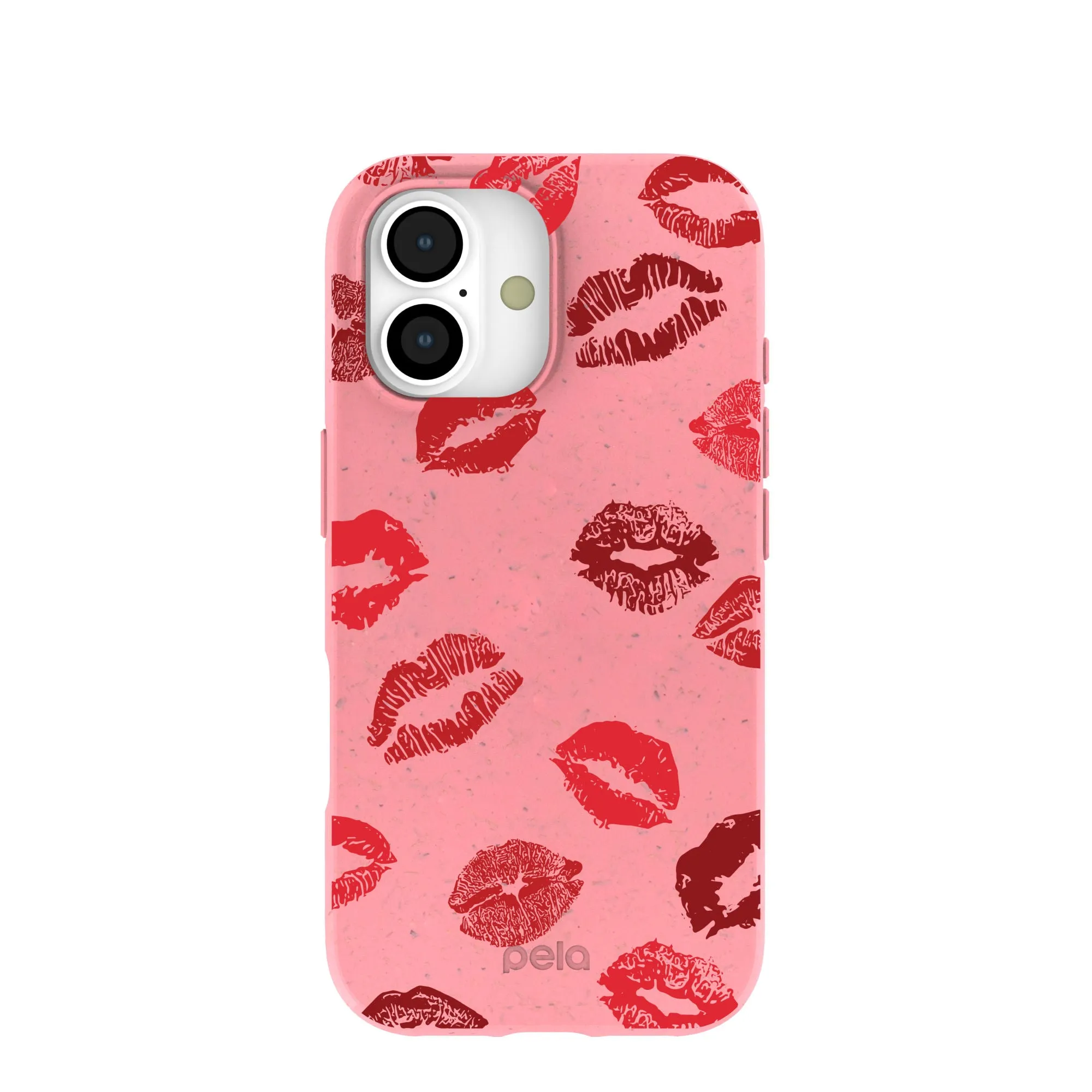 Modern Aesthetic Simple Style Bubblegum Pink XOXO iPhone 17 Case