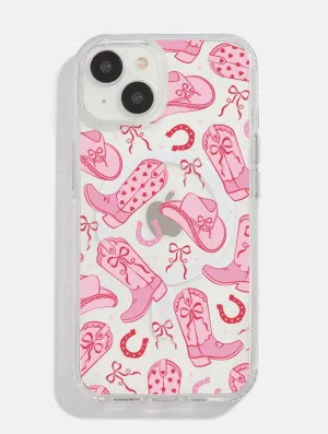 Classic Frame Coquette Cowgirl MagSafe iPhone Case