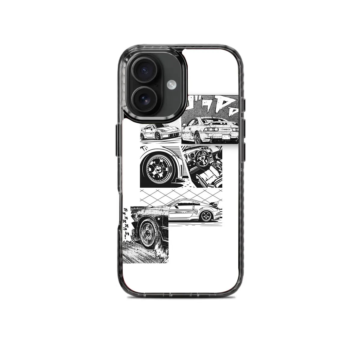 Gloss Finish Texture Outdoor Protection Drifting Cars Stride 2.0 Phone Case Cover