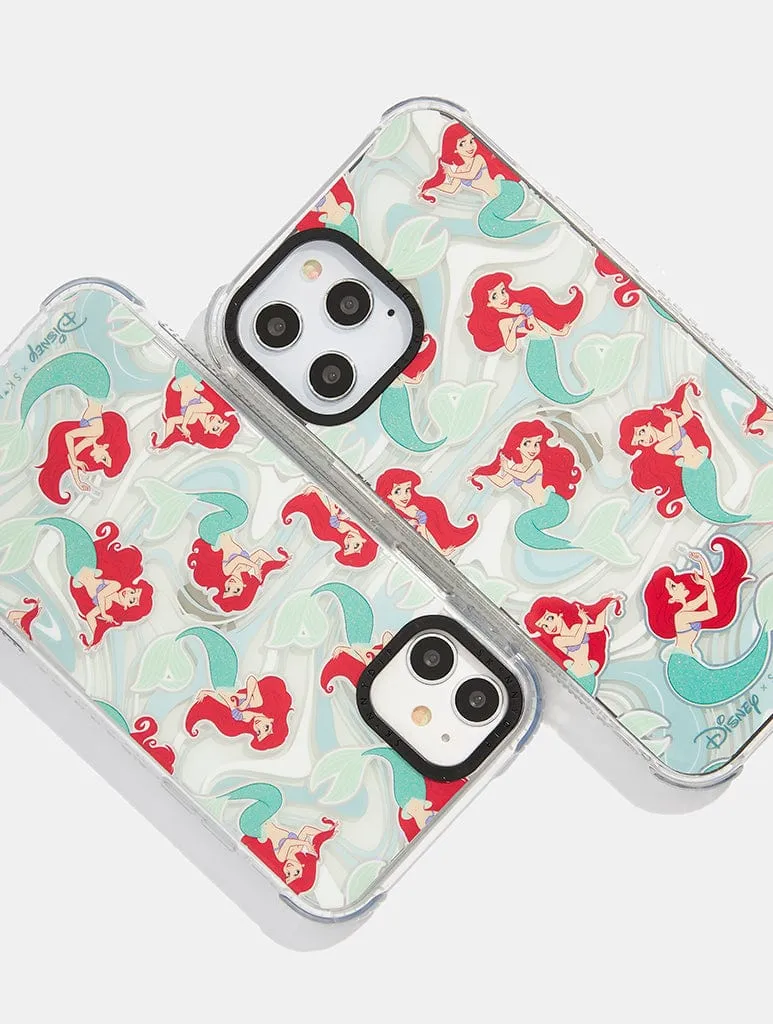 Disney Ariel Shock iPhone Case Gloss Surface Layer Matte Protection