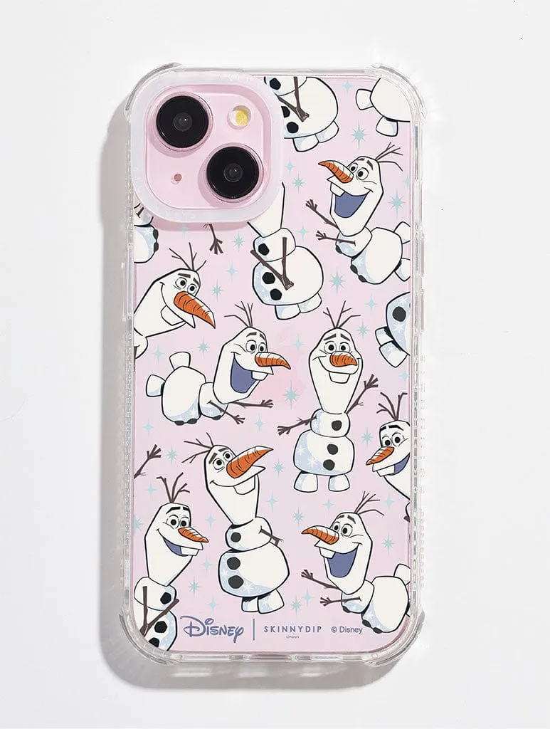 Rugged Surface Disney Olaf Shock iPhone Case