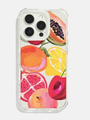 Elizabeth Rachael x Skinnydip Fruit Cocktail Shock iPhone Case Urban Style Flexible Surface Texture