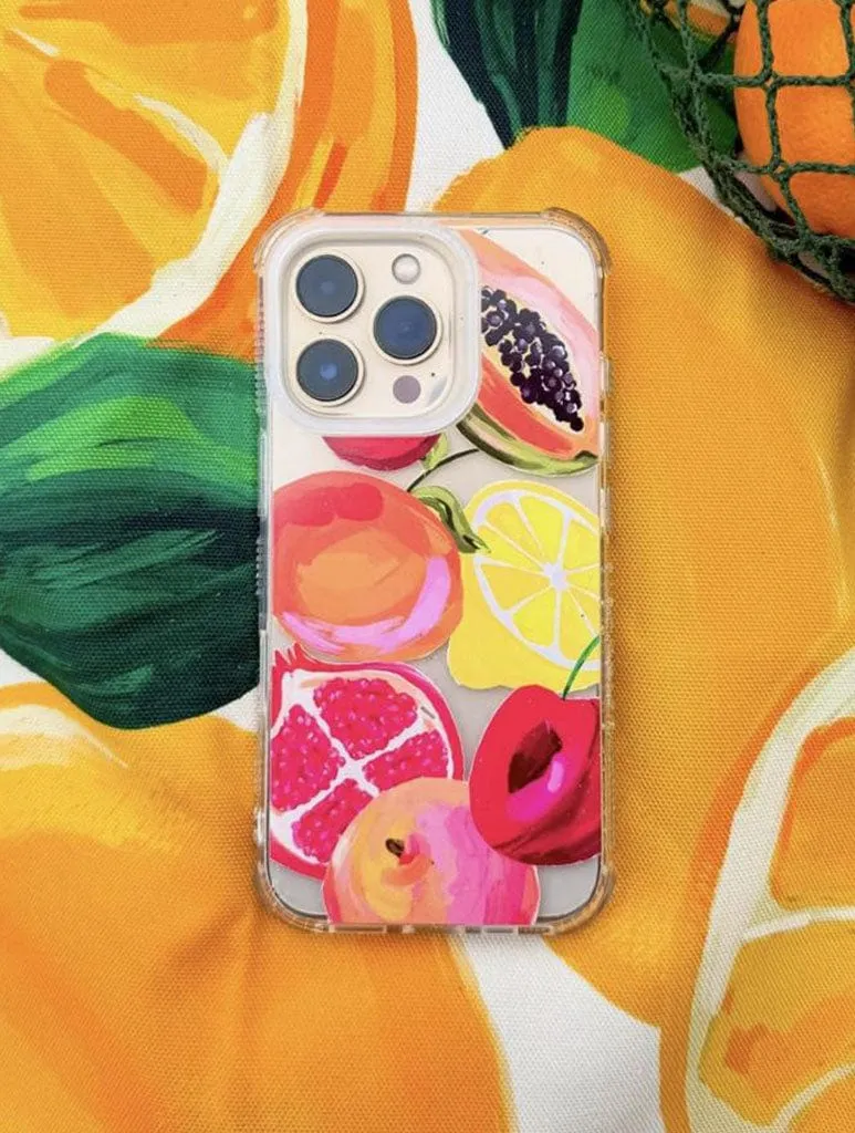 Elizabeth Rachael x Skinnydip Fruit Cocktail Shock iPhone Case Stylish Finish