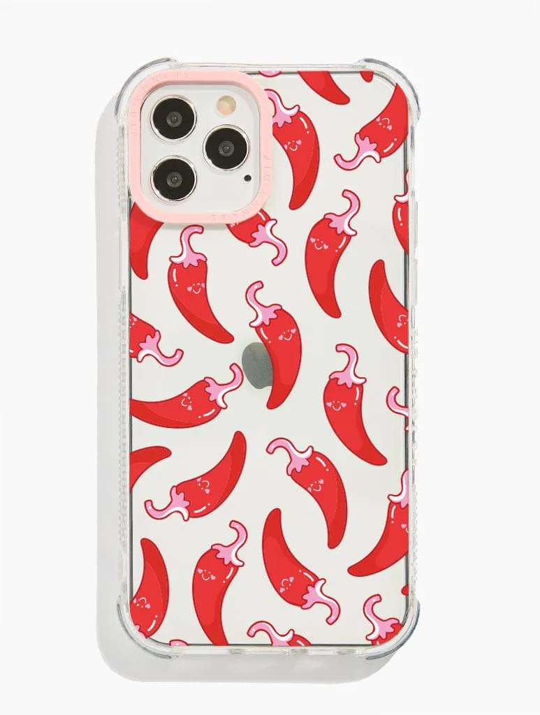 Comfort Fit Happy Chilli Peppers Shock iPhone Case