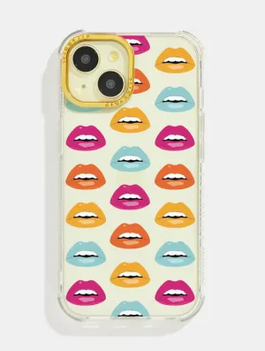 Jael Makelemi x Skinnydip Lips Shock iPhone Case Shock Cushion
