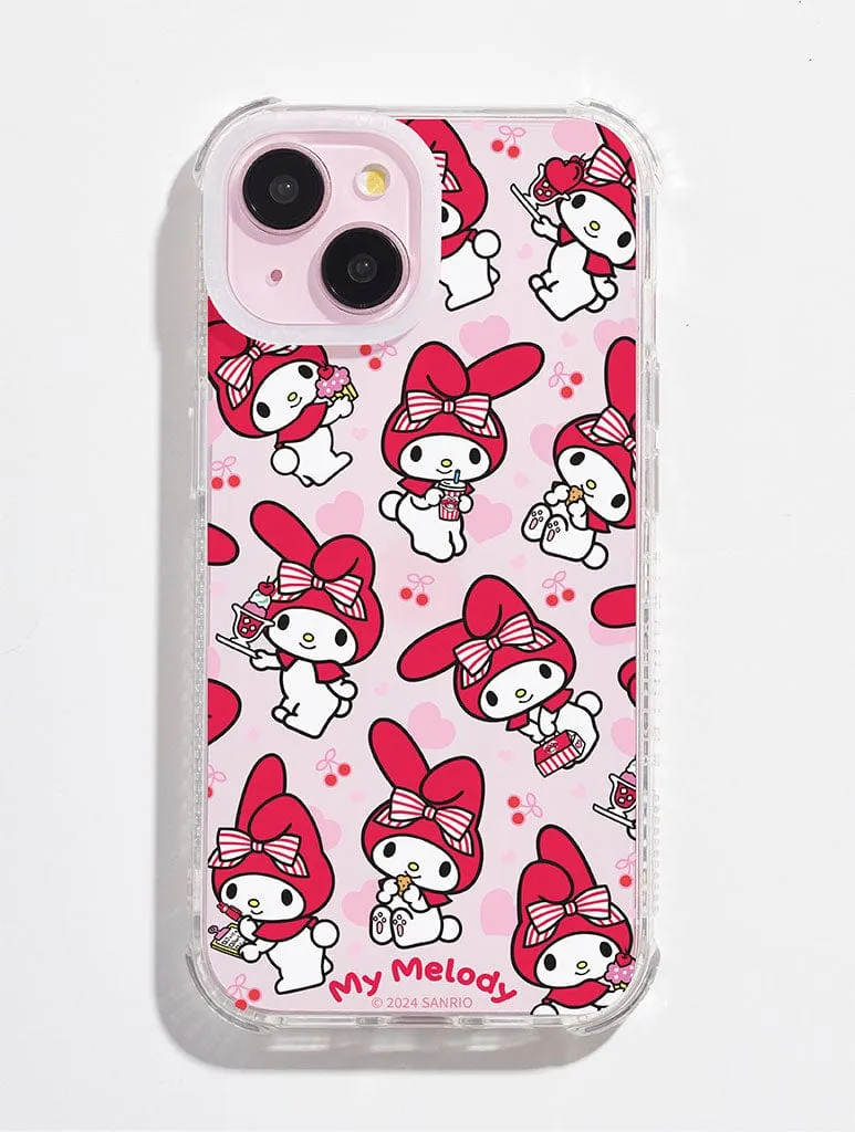 Hello Kitty x Skinnydip My Melody Red Shock iPhone Case Minimal Edge Lightweight Shell