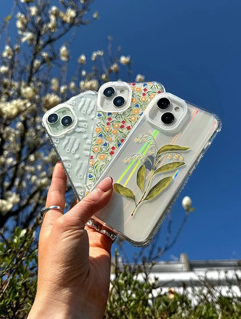 Meg Harriet x Skinnydip Snowdrop Shock iPhone Case Hybrid Texture Layer Soft Shape