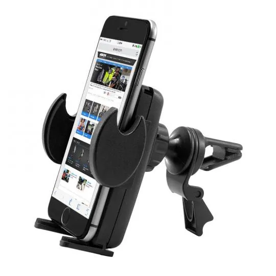 Mega Grip Air Vent Phone Car Holder Mount for iPhone 7, 6S, 6 Plus, 7, 6S, 6, Galaxy Note 5, S7, S6 Desk Edge Phone Holder