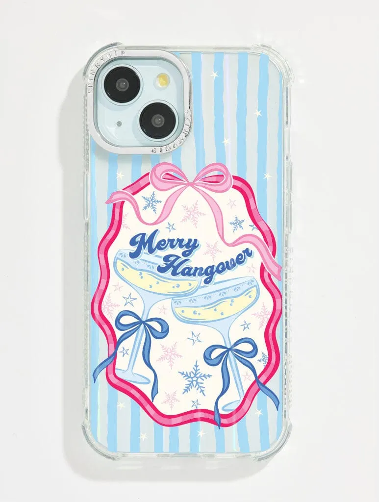 Soft Layered Design Merry Hangover Shock iPhone Case