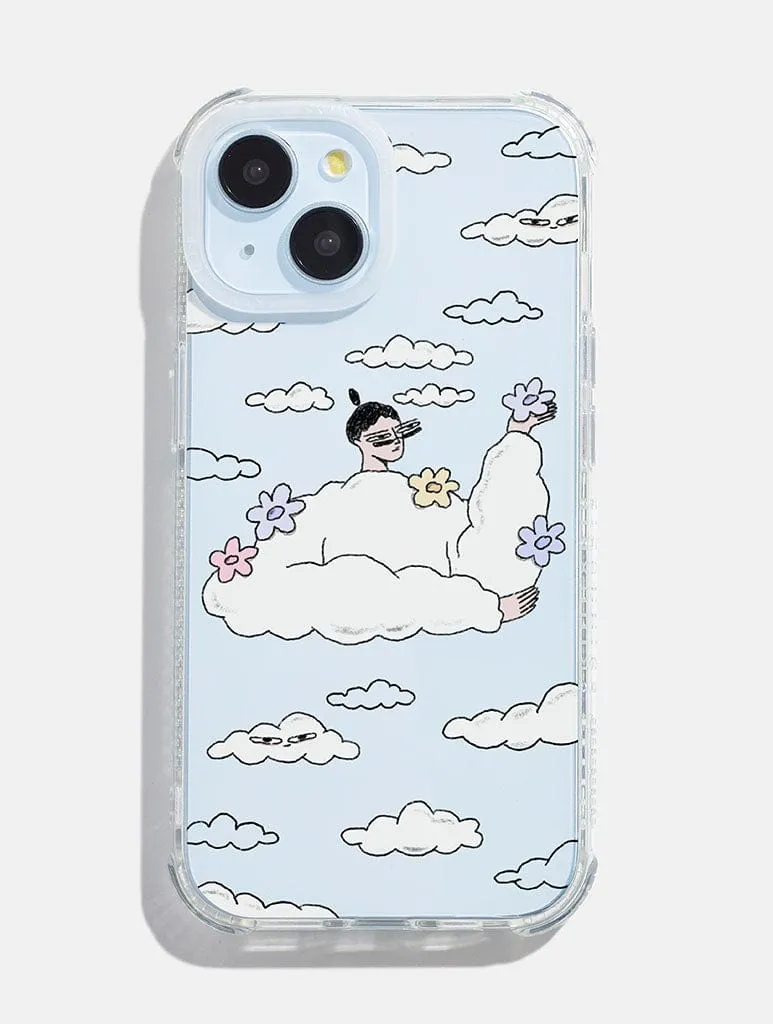 G Mosley x Skinnydip Head In The Clouds Shock iPhone Case Smooth Detail Comfort Texture Finish