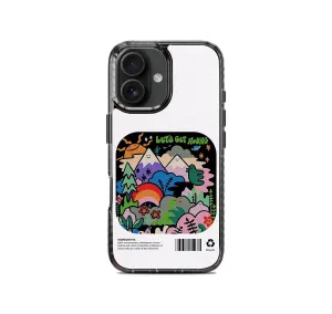 Sleek Profile Happiness Abstract Stride 2.0 Phone Case Cover