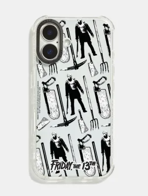 Friday The 13th x Skinnydip Weapon Shock iPhone Case Soft Material