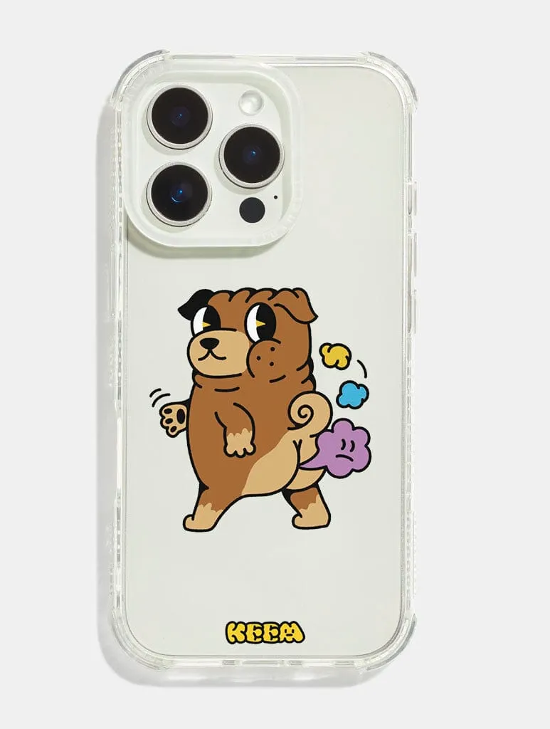 Keem x Skinnydip Pug Shock iPhone Case Precision Cutouts Creative Artwork