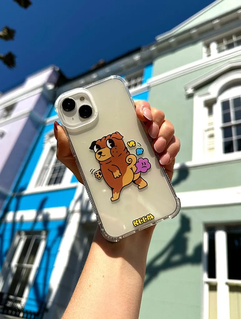 High End Look Keem x Skinnydip Pug Shock iPhone Case