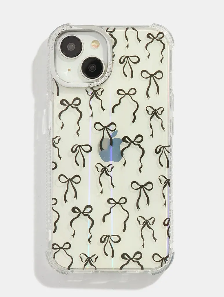 Micro Bows Shock iPhone Case soft look