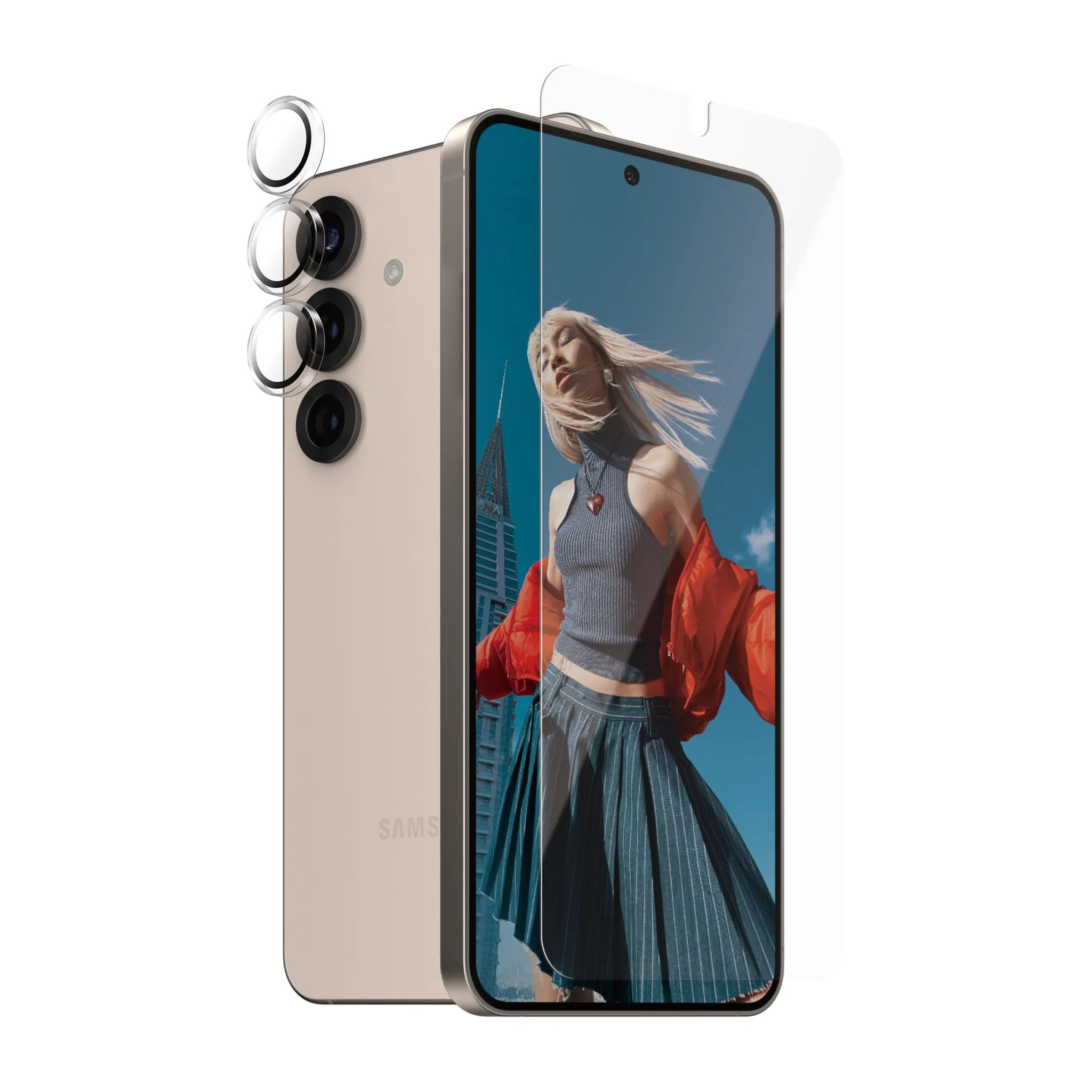 PanzerGlass? 2-in-1 Protection Bundle Samsung Galaxy S25 Nano Guard Ultra