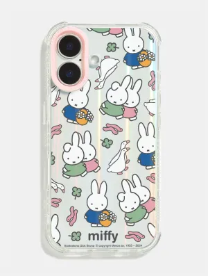 Miffy x Skinnydip Miffy Land Shock iPhone Case Premium Pattern Design Trendy Layer
