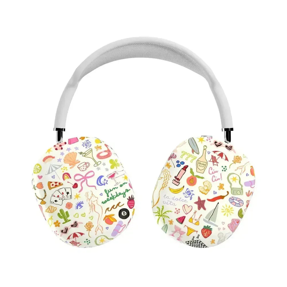 All the Fun Things | Fun on Weekdays AirPods Max Case premium anti scratch case