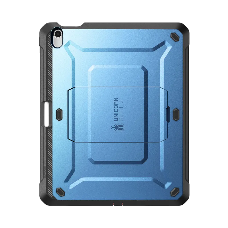 Minimal Design iPad Air 4 / 5 Unicorn Beetle PRO Rugged Kickstand Case-Metallic Blue