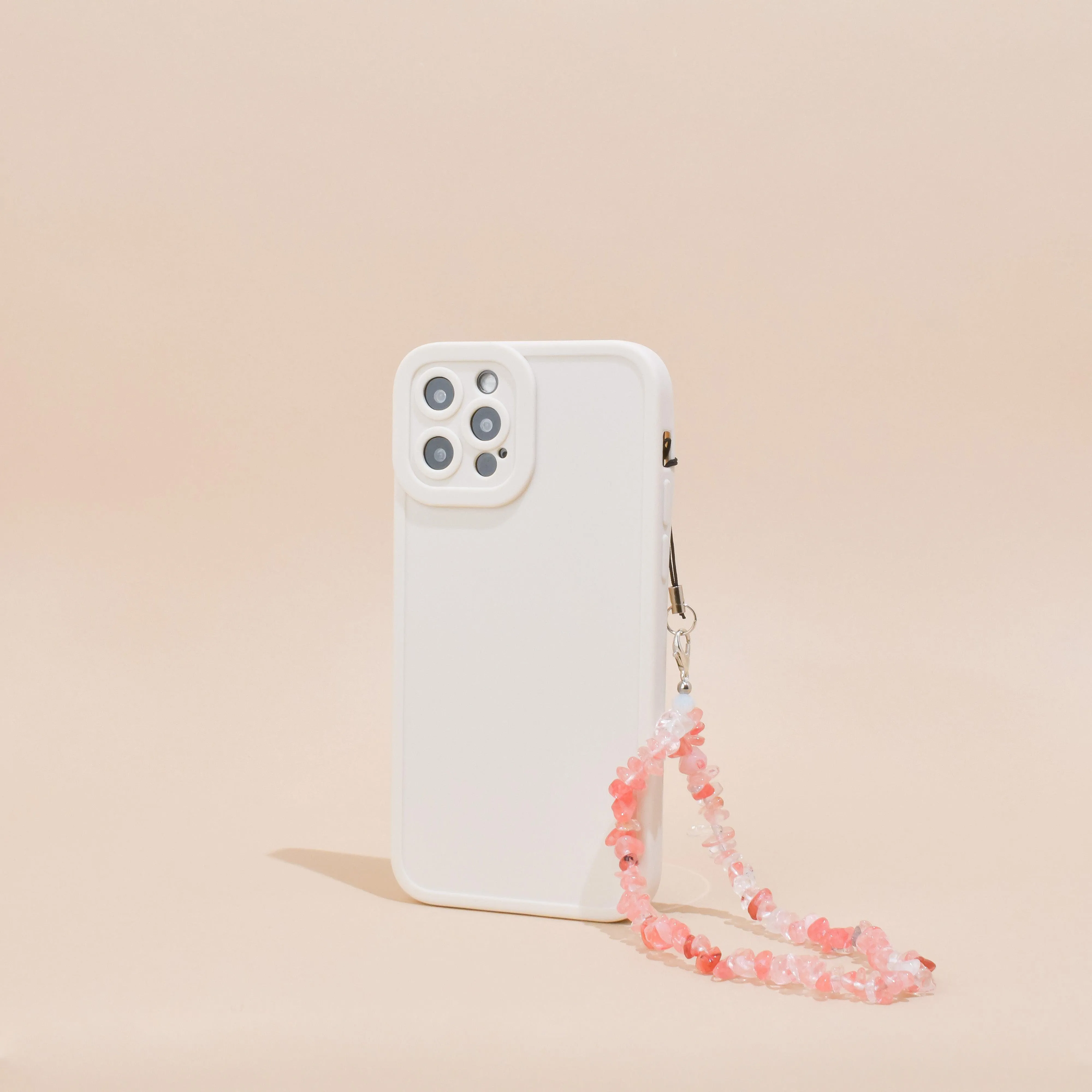 Crystal Phone Strap - Coral Multicolor Design