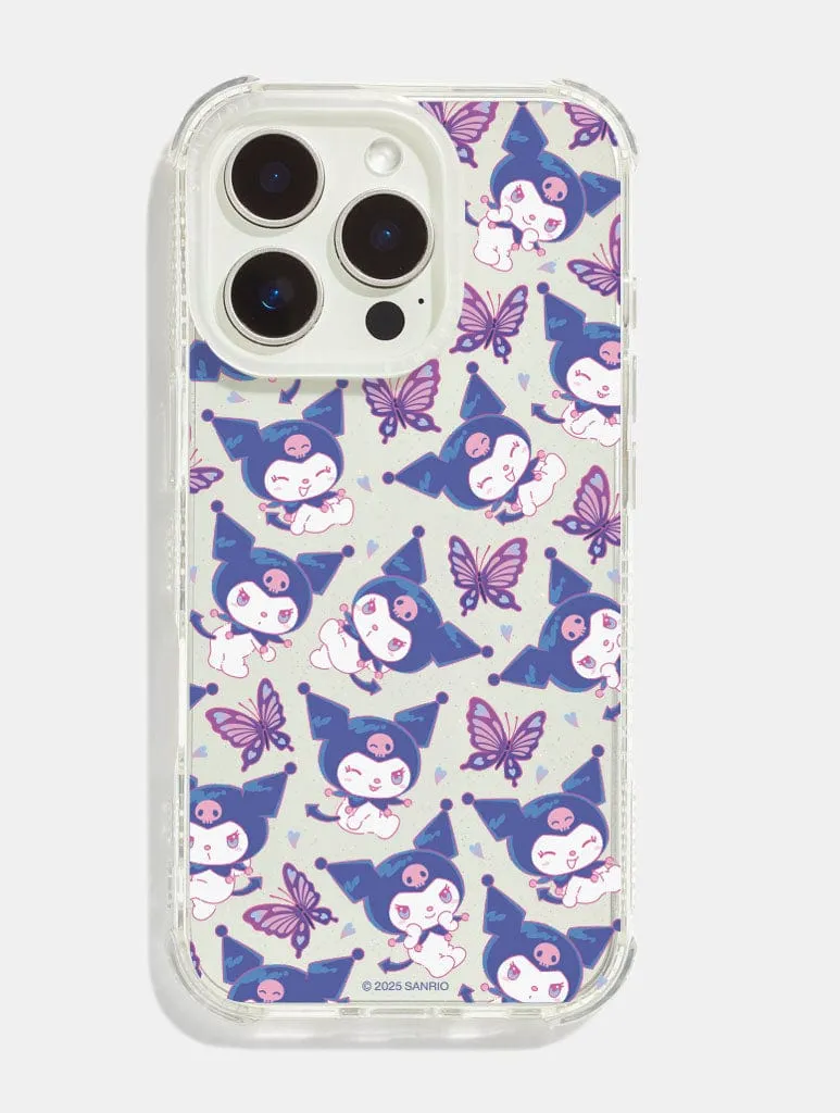Hello Kitty x Skinnydip Kuromi Butterfly Shock iPhone Case Lightweight texture