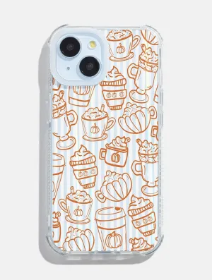 Portable Case Smooth Layer Pumpkin Spice Shock iPhone Case