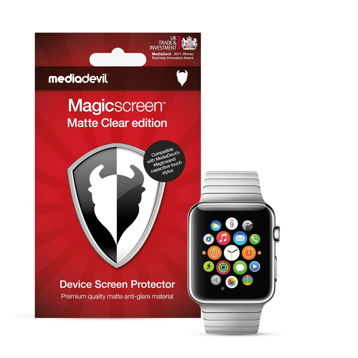 Touch Smooth Apple Watch 42mm (Series 11 & 10) Screen Protector (Matte, Anti-Glare)