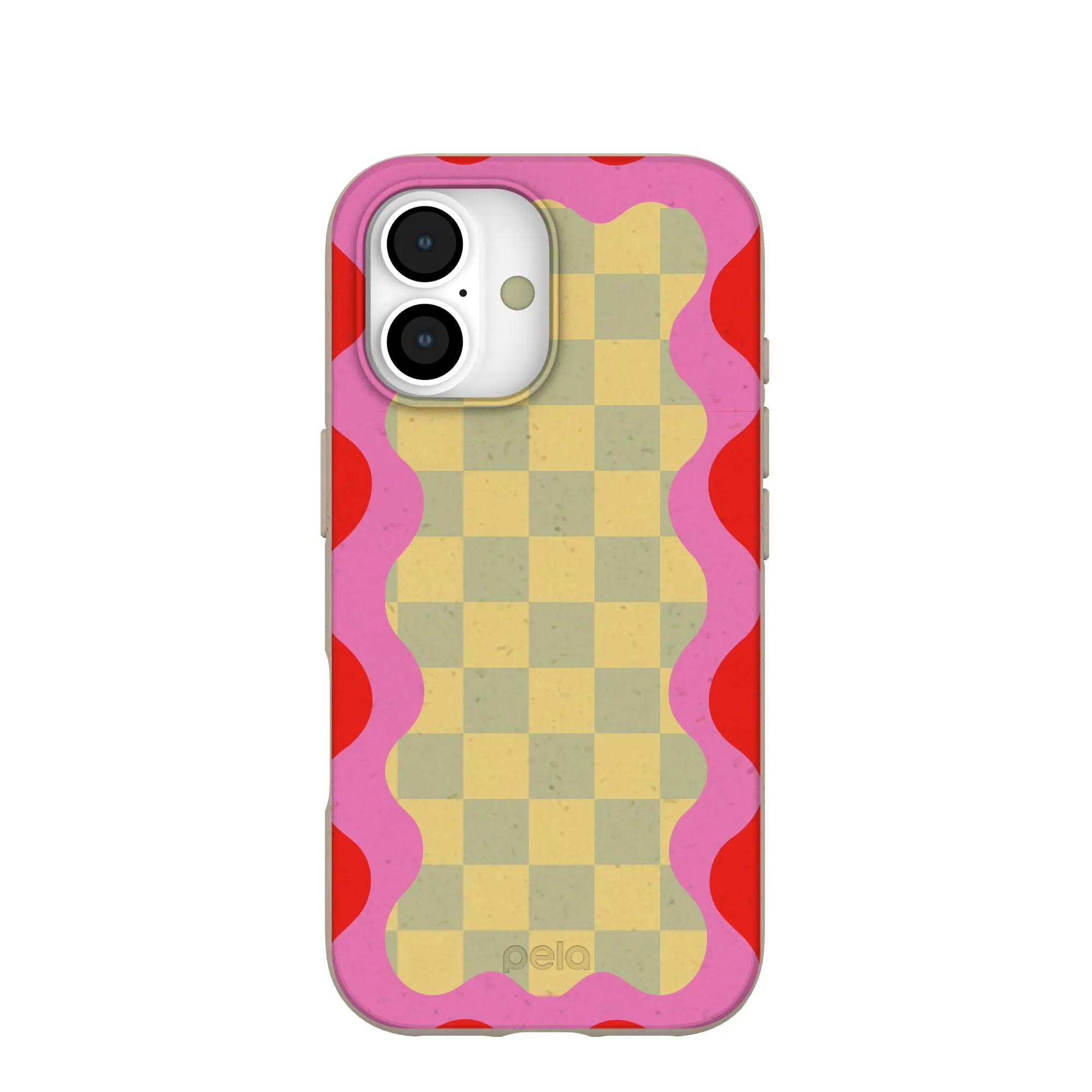 Classic Look Luxury Appeal Seashell Warp Grid iPhone 17 Case