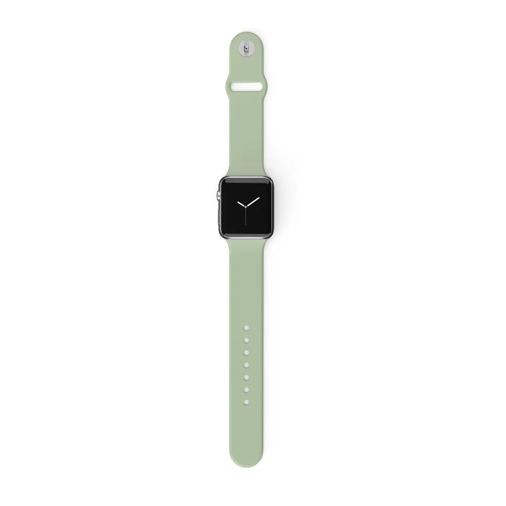 NAKD Apple Watch Strap - Sage Green Premium Strength Design
