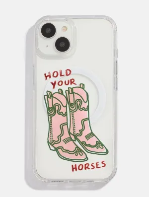 Elegant Edge Hand And Palm x Skinnydip Hold Your Horses MagSafe iPhone Case