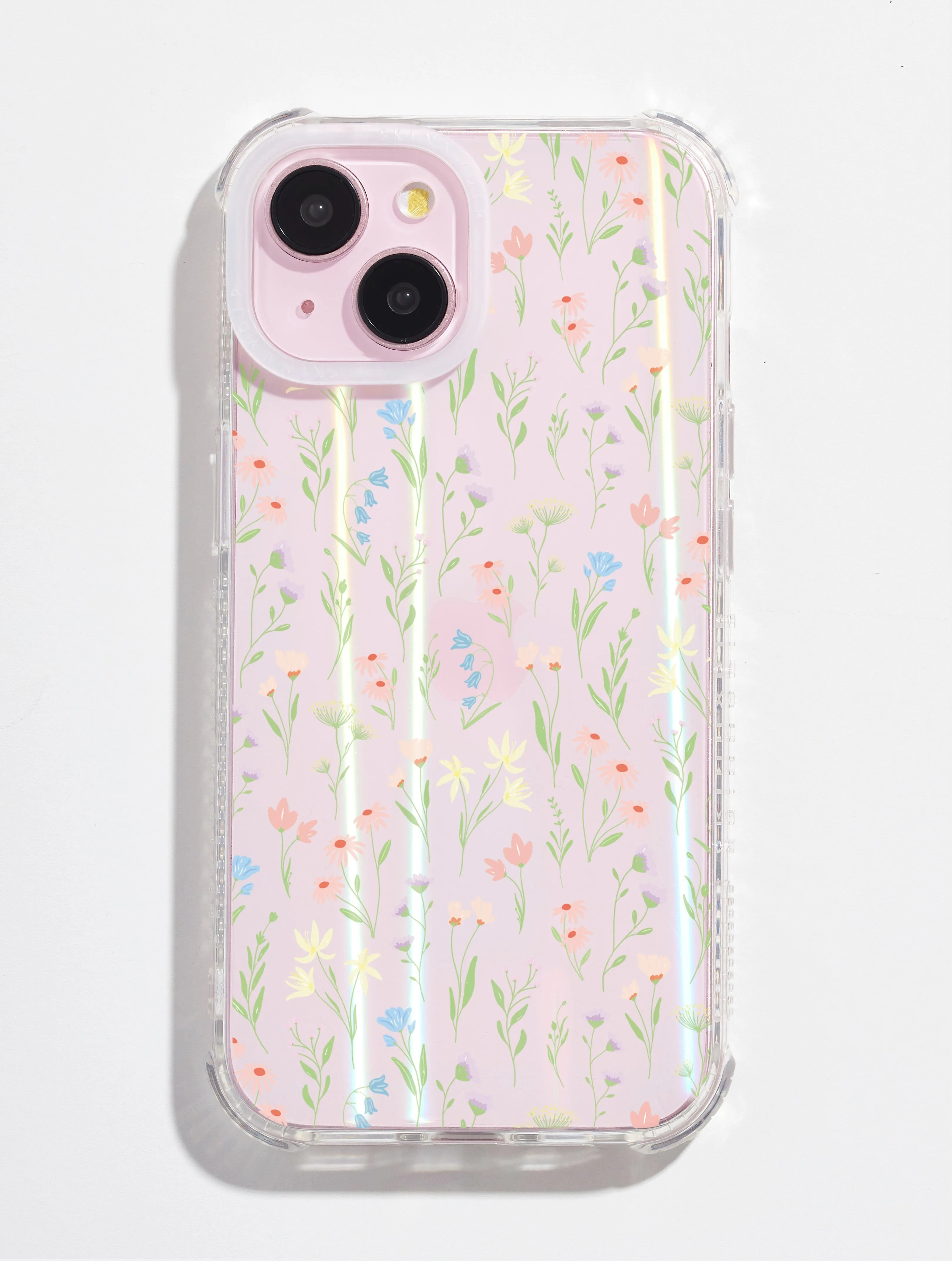 Compact Build Premium Form Wildflower Posie Shock iPhone Case
