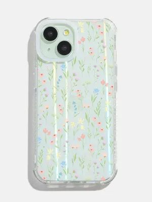 Stylish Edge Premium Surface Finish Wildflower Posie Shock iPhone Case