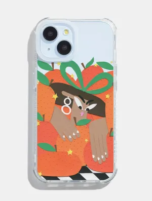Naomi Anderson-Subryan x Skinnydip Oranges Please Shock iPhone Case Rugged Pattern Design Polished Style