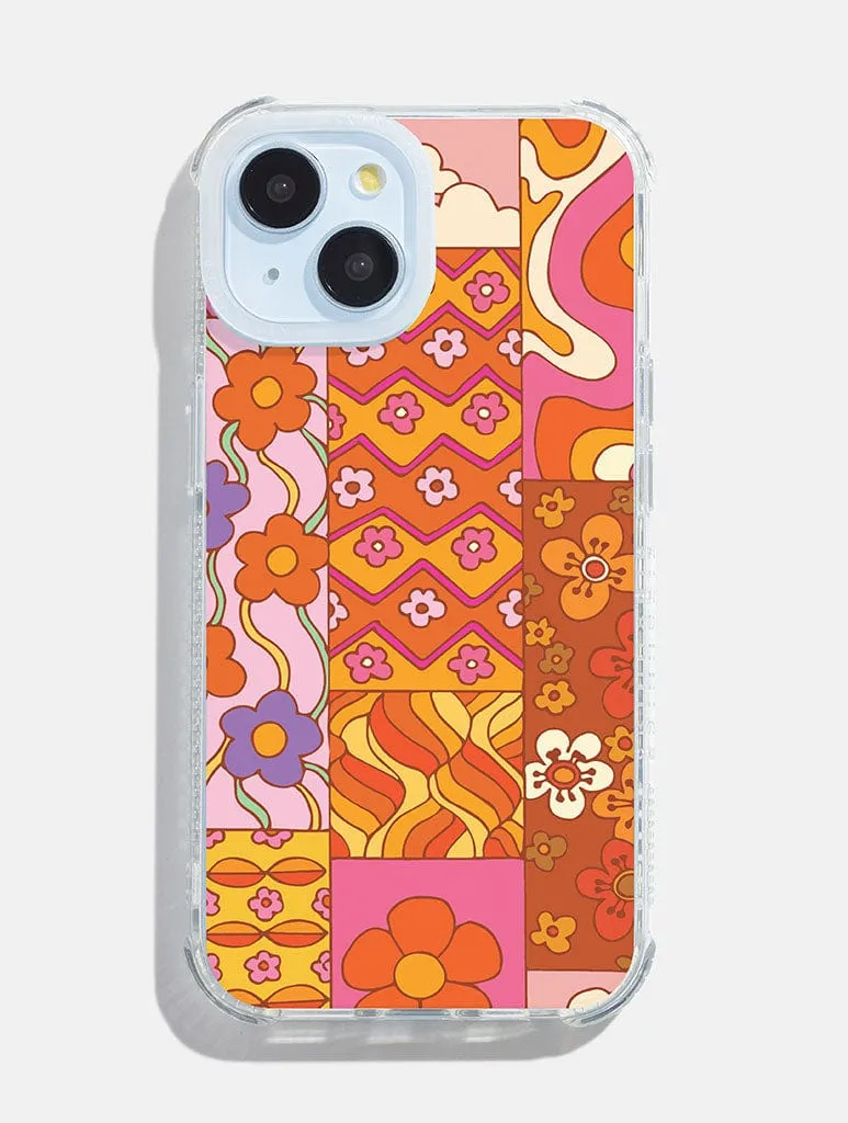 Mojo Valley x Skinnydip Patchwork Shock iPhone Case Compact Shape