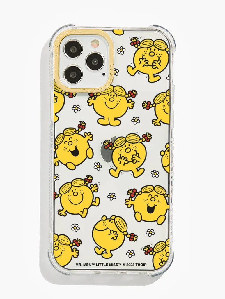 Soft Surface Design Mr Men and Little Miss x Skinnydip Little Miss Sunshine Shock iPhone Case