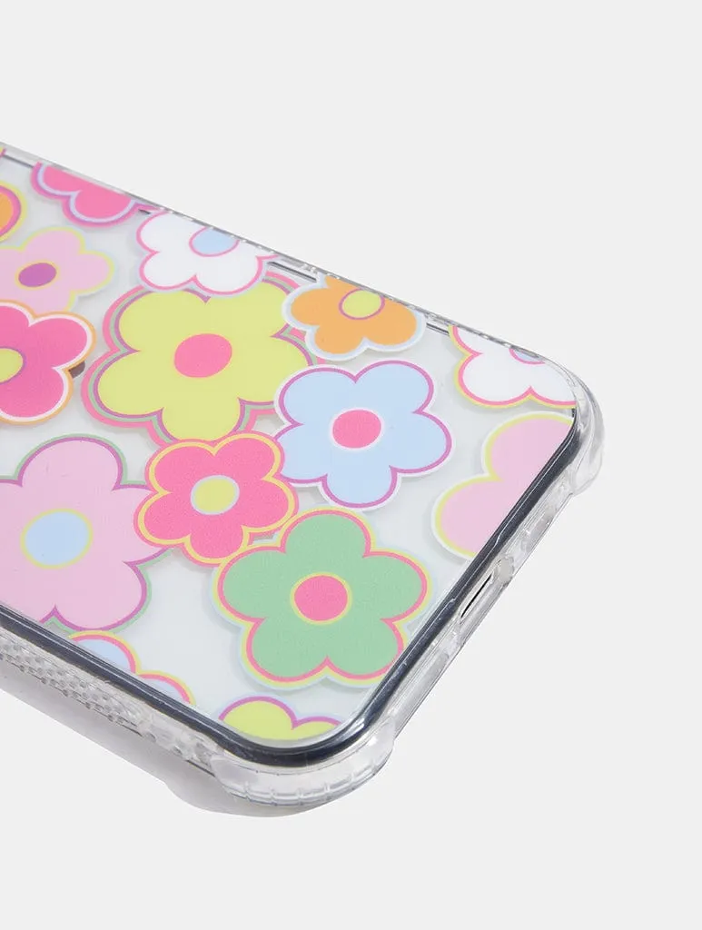 Smooth Form Multicolour Floral Shock iPhone Case