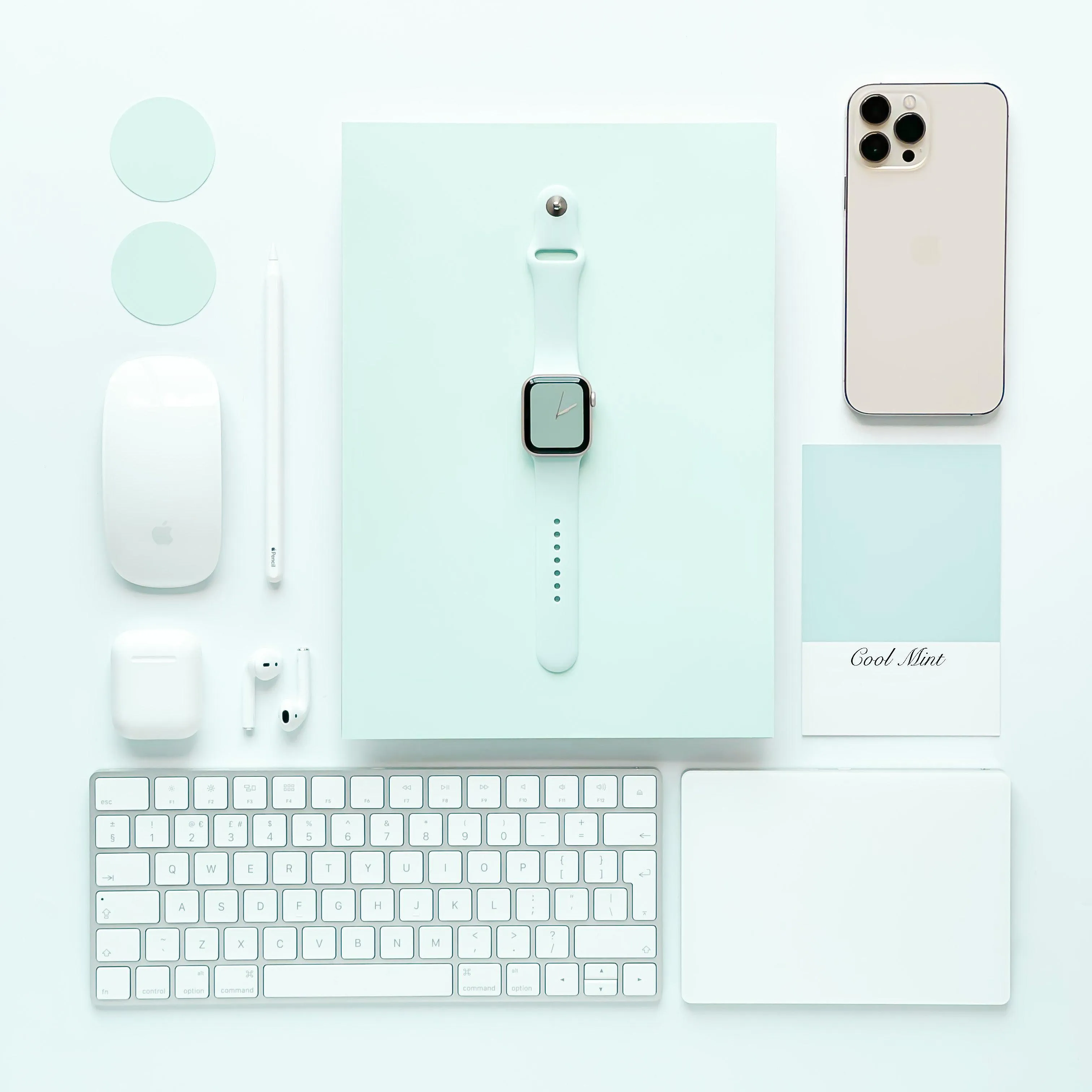 NAKD Apple Watch Strap - Cool Mint Premium accessory